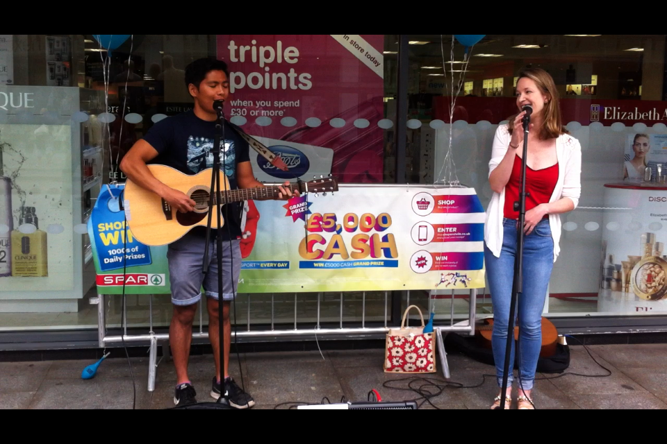 We can’t get enough of busking!